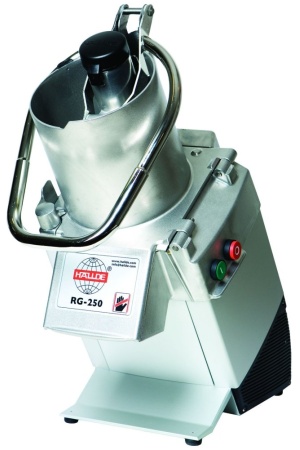 Krouhač zeleniny Hallde RG-250/ 230V 50Hz, přítlačná páka, 50 - 800 porcí denně
