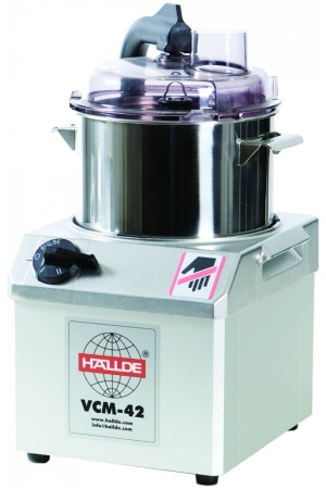 Hallde Vertikální kutr/mixér VCM-42/ 400V 50Hz, nádoba nerez 4l, dvě rychlosti 1500/3000 ot/min + pulsor