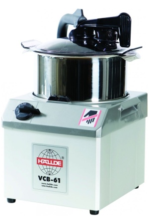 Hallde Vertikální kutr/mixér VCB-61/ 230V 50Hz, nádoba nerez 6l, jedna rychlost 1500ot/min + pulsor